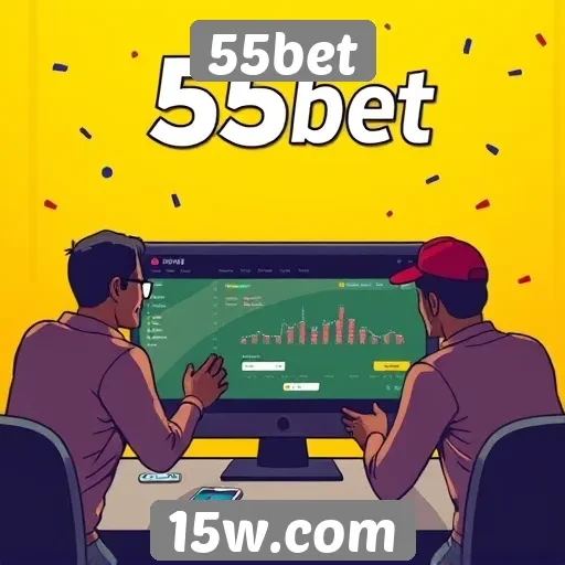 Avaliação da experiência do usuário no site 55bet